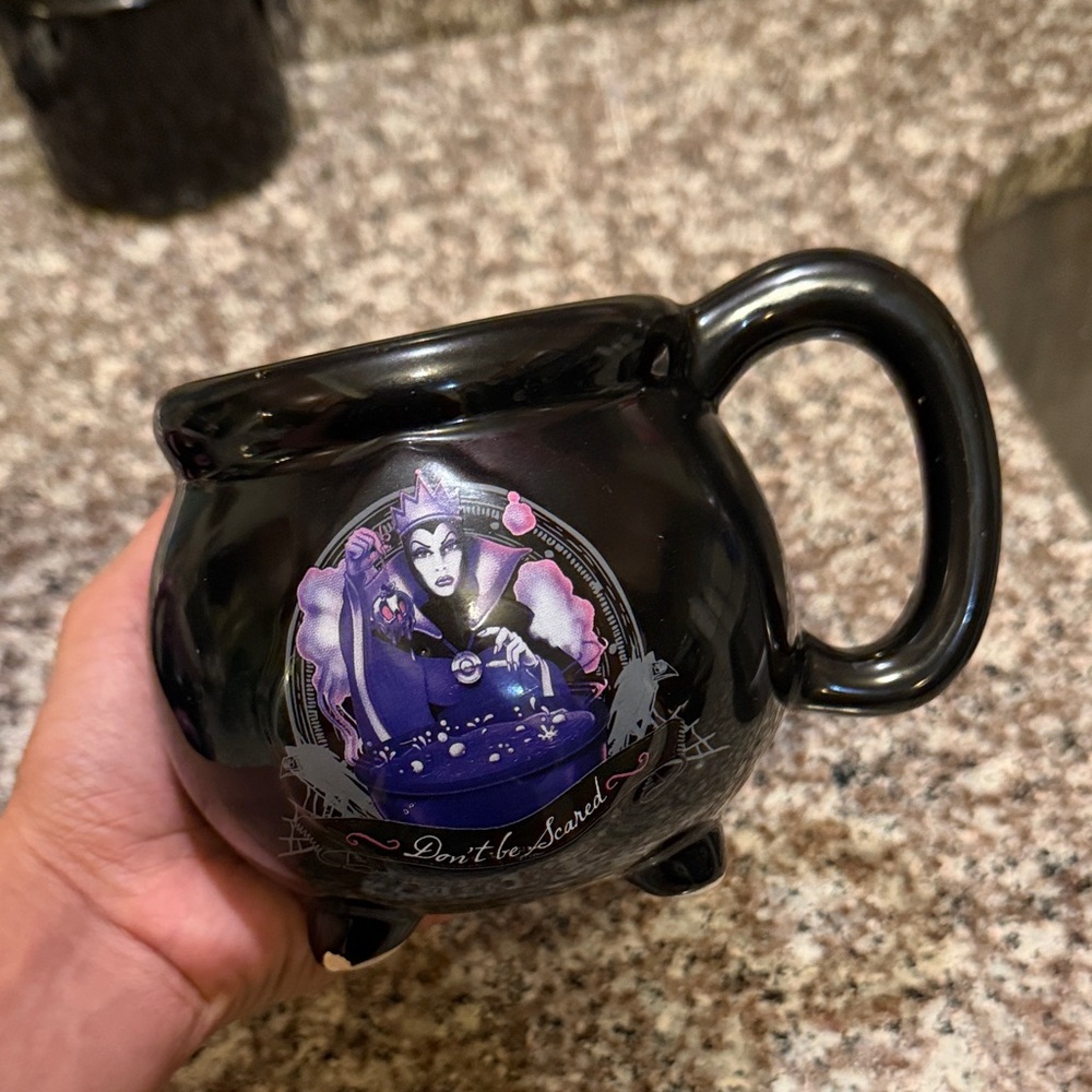 Disney evil queen cauldron mug
